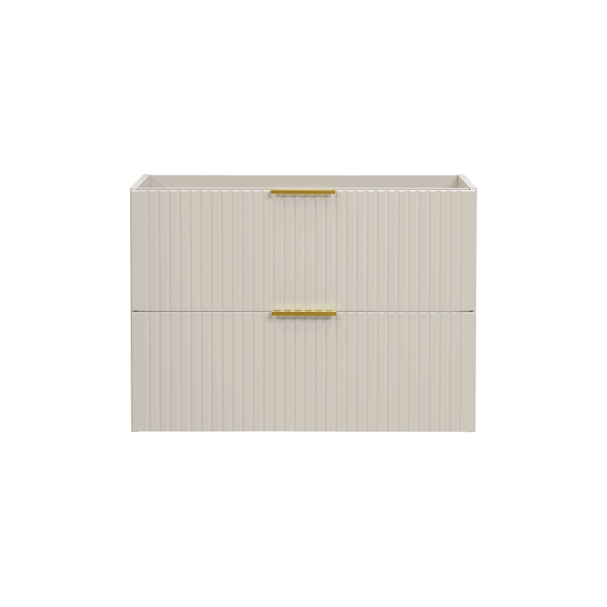 COMAD ADEL CASHMERE 82-80-2S - ADEL under-sink bathroom cabinet 57 x 80.2 cm, beige