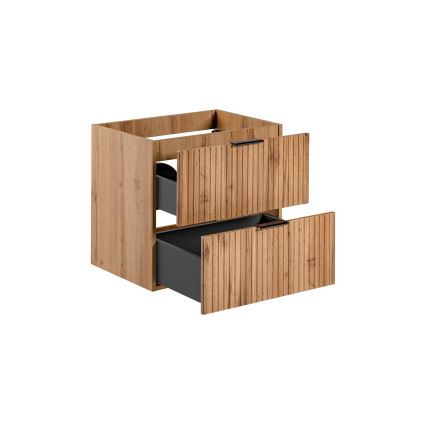 COMAD ADEL OAK 82-60-B-2S - Under-sink bathroom cabinet ADEL 57x60,2 cm oak