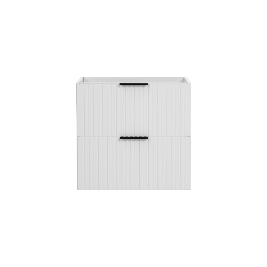 COMAD ADEL WHITE 82-60-B-2S - ADEL White Under-Sink Bathroom Cabinet