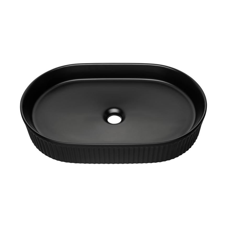 COMAD BEYOND 3 BLACK ( E-6531 ) - Countertop basin BEYOND 56x36 cm ceramics/matte black
