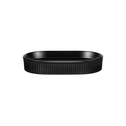 COMAD BEYOND 3 BLACK ( E-6531 ) - Countertop basin BEYOND 56x36 cm ceramics/matte black