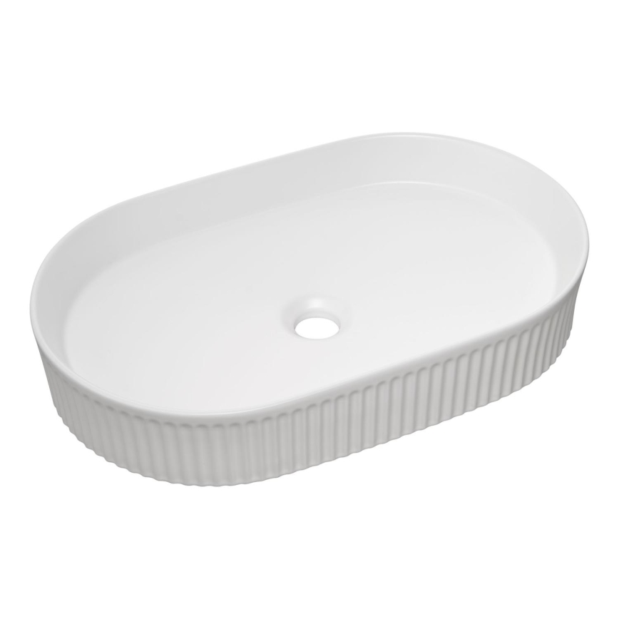 COMAD BEYOND 3 WHITE ( E-6531 ) - Countertop basin BEYOND 56x36 cm ceramics/shiny white