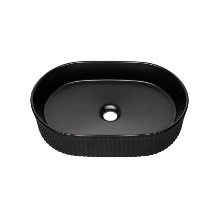 COMAD BEYOND 5 BLACK ( E-6564 ) - Countertop basin BEYOND 48x32,5 cm ceramics/matte black