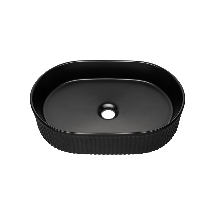 COMAD BEYOND 5 BLACK ( E-6564 ) - Countertop basin BEYOND 48x32,5 cm ceramics/matte black