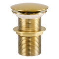 COMAD CLICK-CLACK T201G-3 - Basin waste CLICK-CLACK d. 7 cm shiny golden