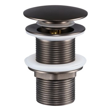 COMAD CLICK-CLACK T201GG-3 - Basin waste CLICK-CLACK d. 7 cm grey