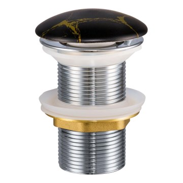COMAD CLICK-CLACK T201M-B12-3 - Basin waste CLICK-CLACK d. 7 cm matte black