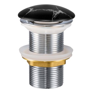 COMAD CLICK-CLACK T201M-B2-3 - Basin waste CLICK-CLACK d. 7 cm matte black