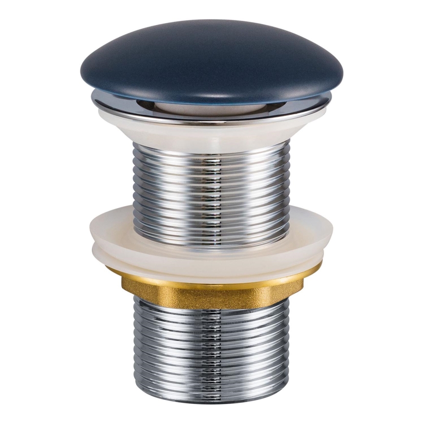 COMAD CLICK-CLACK T201MNB-3 - Basin waste CLICK-CLACK d. 7 cm matte navy blue