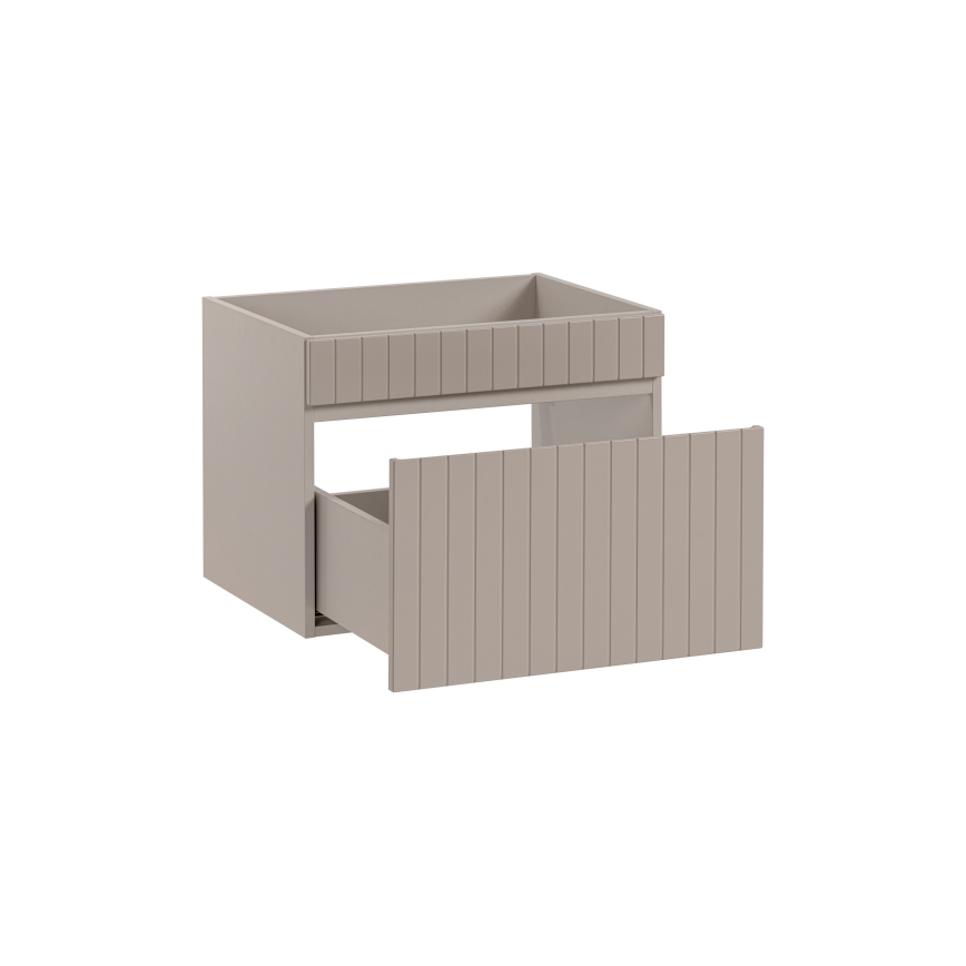 COMAD ICONIC CASHMERE 82-60-D-1S - ICONIC 46x60 cm under-sink bathroom cabinet, beige