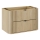 COMAD OVALIA CREMONA 82-80-46-2S - OVALIA under-sink bathroom cabinet 52x80 cm, Cremona oak