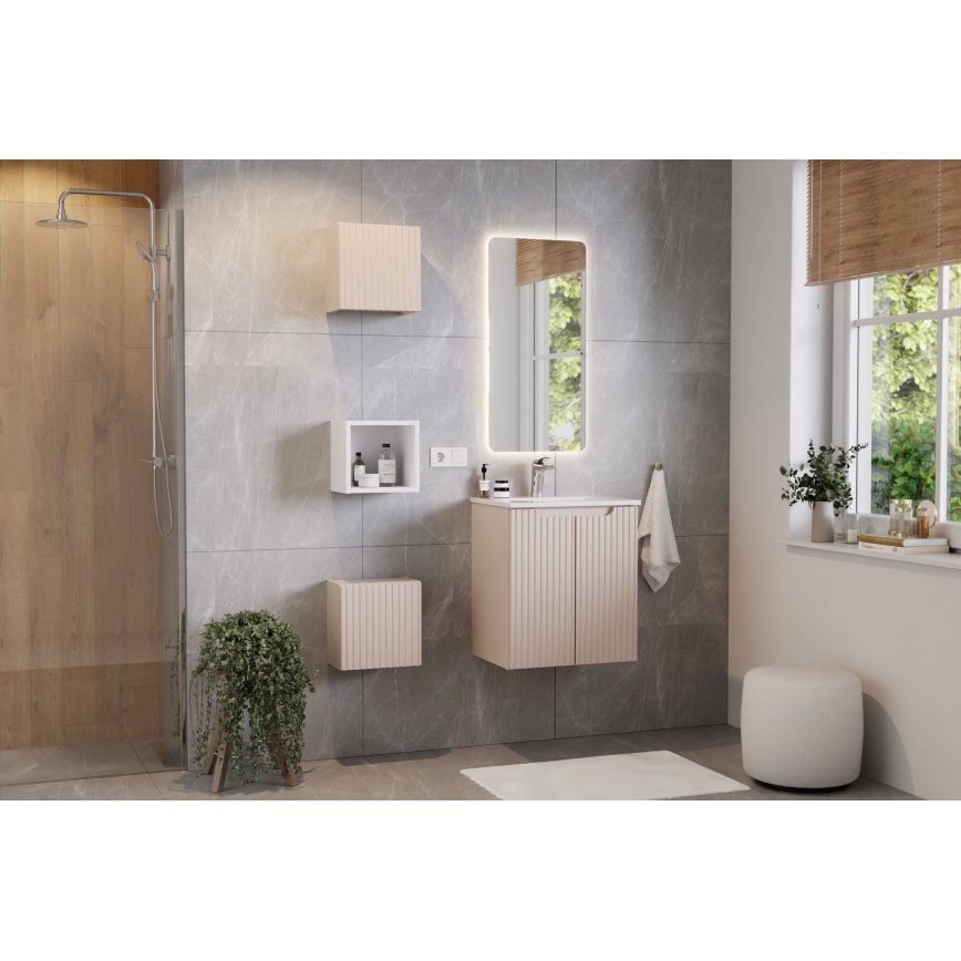 COMAD SKY 3 60CM DP ( E-8099-3-60 ) - Inset basin SKY 61x40 cm ceramics/matte white