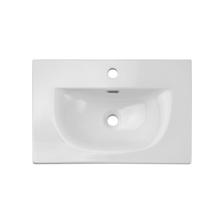 COMAD SKY 3 60CM DP ( E-8099-3-60 ) - Inset basin SKY 61x40 cm ceramics/matte white