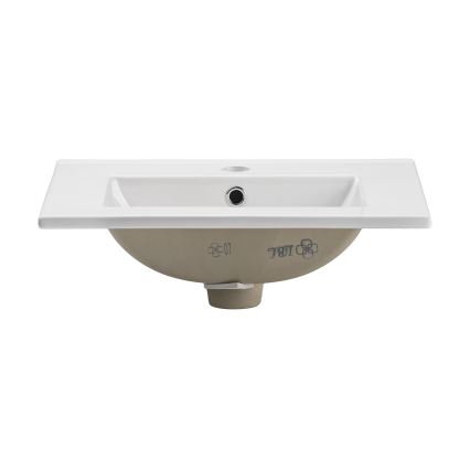 COMAD UM-2050RB DANCE 50 DP - Inset basin DANCE 52x40 cm ceramics/matte white