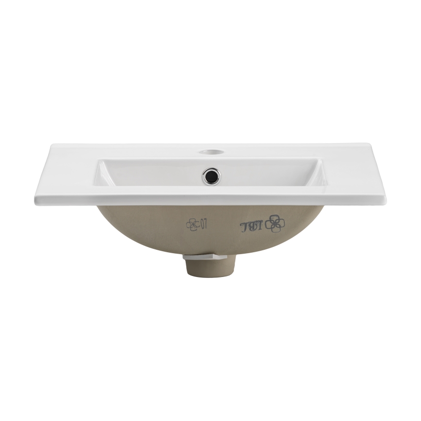 COMAD UM-2050RB DANCE 50 DP - Inset basin DANCE 52x40 cm ceramics/matte white