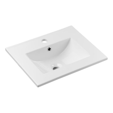 COMAD UM-2050RB DANCE 50 - Inset basin DANCE 52x40 cm ceramics/shiny white