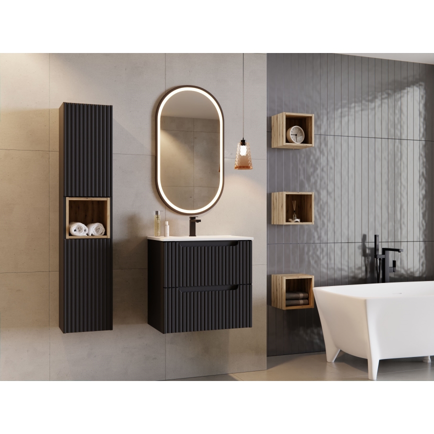 COMAD UM-2060RB DANCE 60-DP - Inset basin DANCE 62x40 cm ceramics/matte white