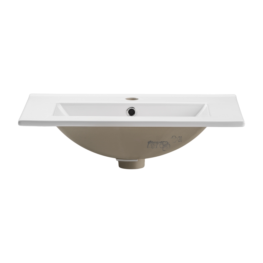 COMAD UM-2060RB DANCE 60-DP - Inset basin DANCE 62x40 cm ceramics/matte white