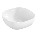 COMAD UM-6252 SMILE 40 DP - Countertop basin SMILE 41x41 cm ceramics/shiny white