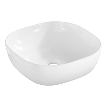 COMAD UM-6252 SMILE 40 DP - Countertop basin SMILE 41x41 cm ceramics/shiny white