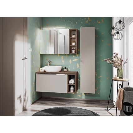 COMAD UM-6252 SMILE 40 DP - Countertop basin SMILE 41x41 cm ceramics/shiny white