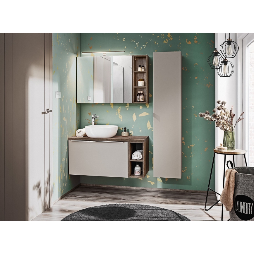 COMAD UM-6252 SMILE 40 DP - Countertop basin SMILE 41x41 cm ceramics/shiny white