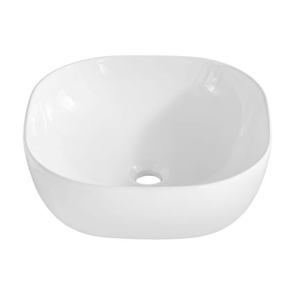 COMAD UM-6252 SMILE 40 DP - Countertop basin SMILE 41x41 cm ceramics/shiny white