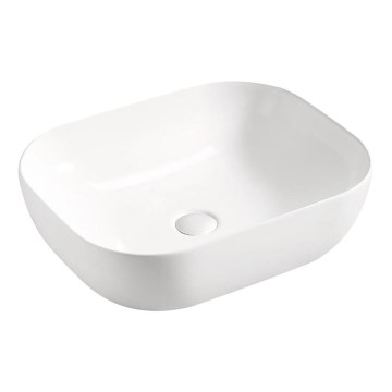 COMAD UM-6254 SMILE 50 DP - Countertop basin SMILE 50x40 cm ceramics/shiny white