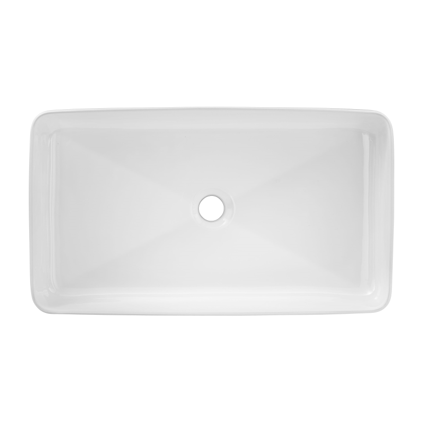 COMAD UM-6275 SLIM 60 WHITE DP - Countertop basin SLIM 61x34 cm ceramics/shiny white