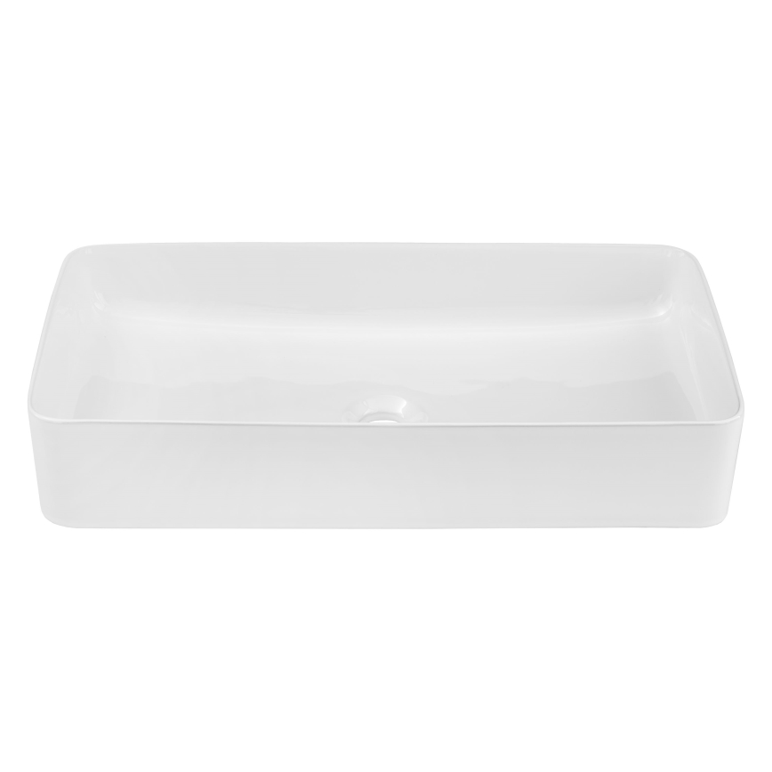 COMAD UM-6275 SLIM 60 WHITE DP - Countertop basin SLIM 61x34 cm ceramics/shiny white