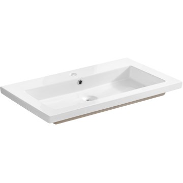 COMAD UM-8070 SPIRIT 80 DP - SPIRIT Built-in Washbasin 46 x 81 cm, White