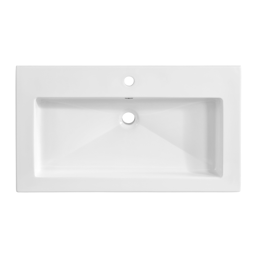 COMAD UM-8070 SPIRIT 80 DP - SPIRIT Built-in Washbasin 46 x 81 cm, White