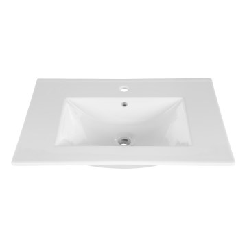 COMAD UM-CFP LAVA 50D - Inset basin LAVA 51x46 cm ceramics/shiny white