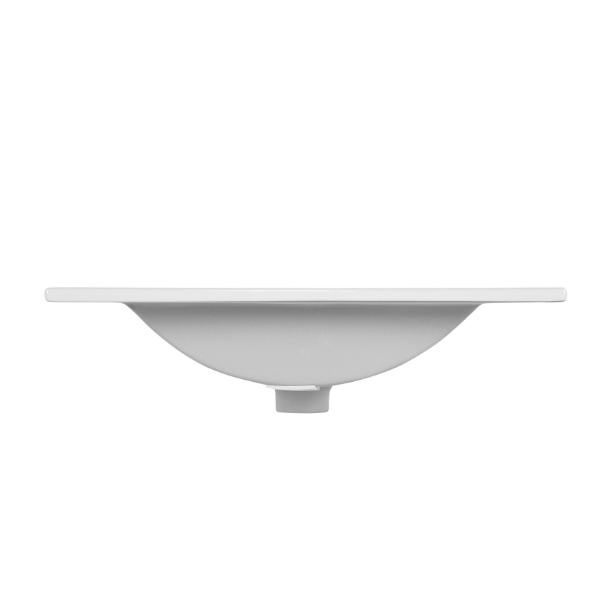 COMAD UM-CFP LAVA 50D - Inset basin LAVA 51x46 cm ceramics/shiny white