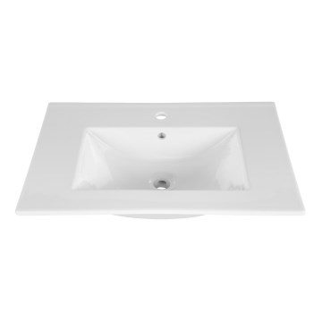 COMAD UM-CFP LAVA 80D DP - LAVA recessed basin 46x81 cm, white