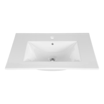 COMAD UM-CFP LAVA 80D - Inset basin LAVA 81x46 cm ceramics/shiny white