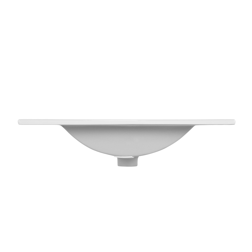 COMAD UM-CFP LAVA 80D - Inset basin LAVA 81x46 cm ceramics/shiny white