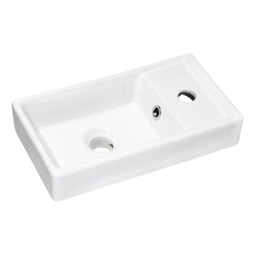 COMAD UM-VEDEA 40 - Countertop basin VEDEA 40x22 cm ceramics/shiny white