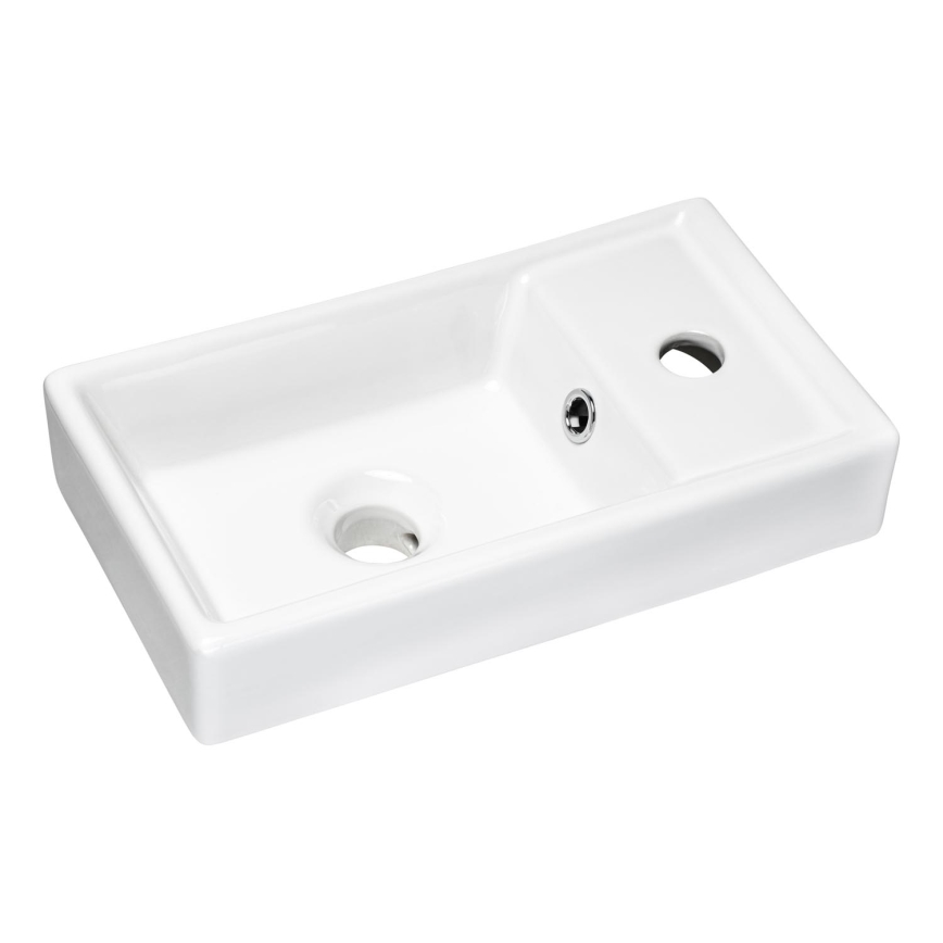 COMAD UM-VEDEA 40 - Countertop basin VEDEA 40x22 cm ceramics/shiny white