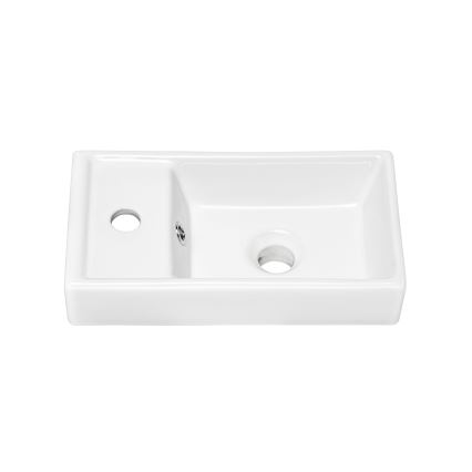 COMAD UM-VEDEA 40 - Countertop basin VEDEA 40x22 cm ceramics/shiny white
