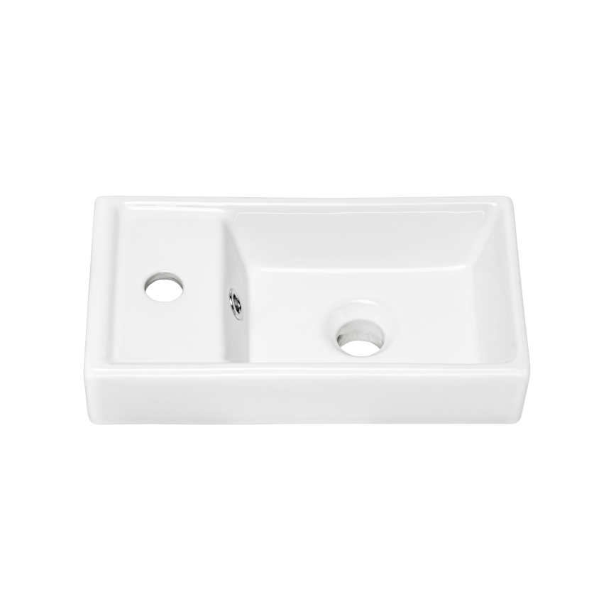 COMAD UM-VEDEA 40 - Countertop basin VEDEA 40x22 cm ceramics/shiny white