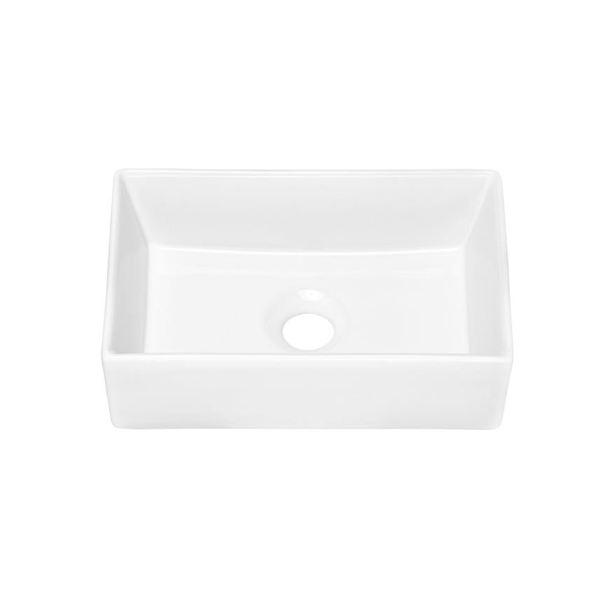 COMAD UN-GAJA35-SW 78570A(35) - Countertop basin GAJA 35x22 cm ceramics/shiny white