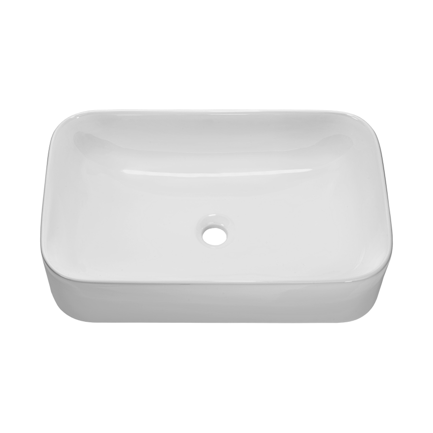 COMAD UN-KATI60-SW 7857B(60) - Countertop basin KATI 61x38 cm ceramics/shiny white