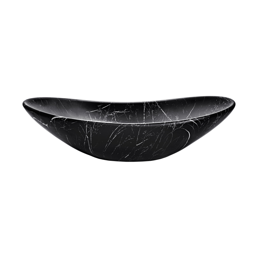 COMAD UN-LENA-MB2 - Countertop basin LENA 61,5x36 cm ceramics/matte black