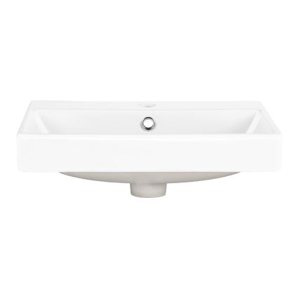COMAD UN-RITA-GW-60 - Countertop basin RITA 60x40 cm ceramics/shiny white