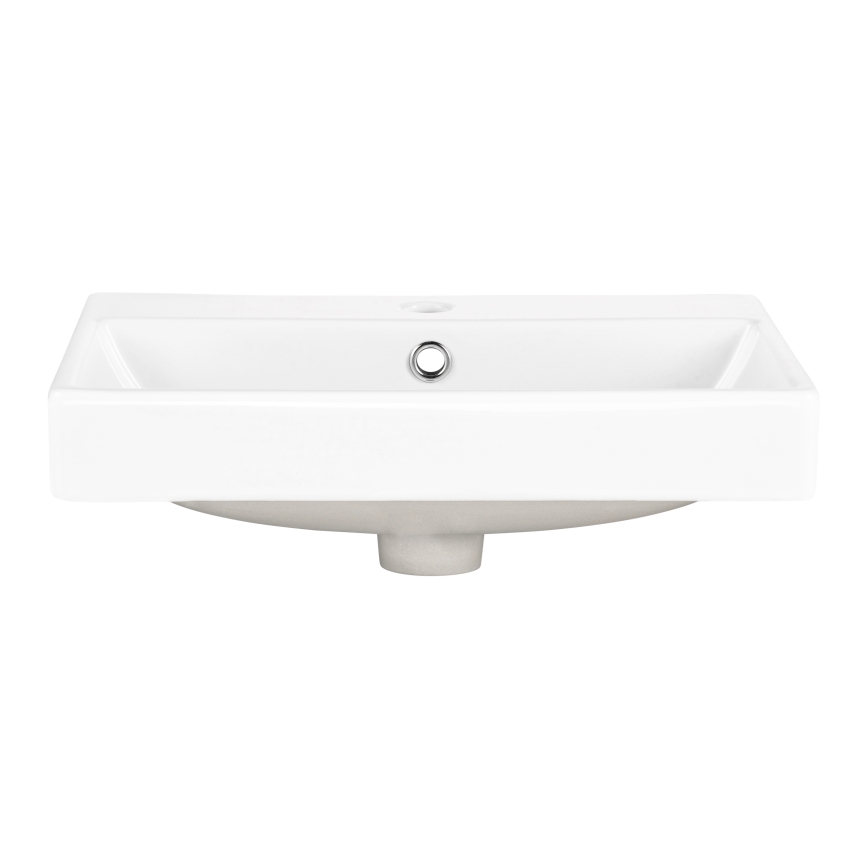 COMAD UN-RITA-GW-60 - Countertop basin RITA 60x40 cm ceramics/shiny white