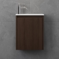 COMO 40 cm Bathroom Vanity with Basin, Walnut