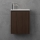 COMO 40 cm Bathroom Vanity with Basin, Walnut