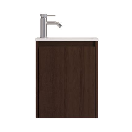 COMO 40 cm Bathroom Vanity with Basin, Walnut