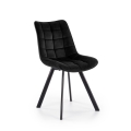 COMORO Dining Chair, 1 pc, Black